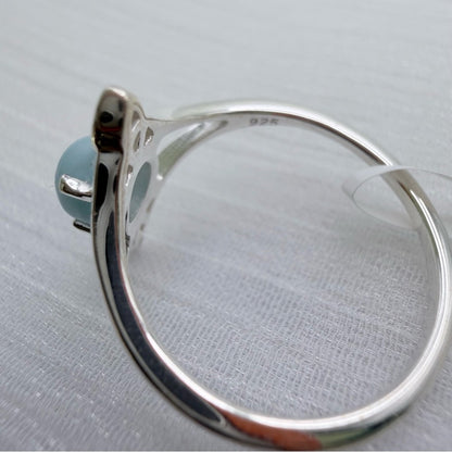 S925 Larimar Ring