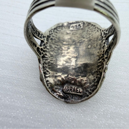 S925 Handmade Cardinal Ring