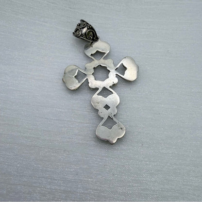S925 Sterling Silver Cross Pendant