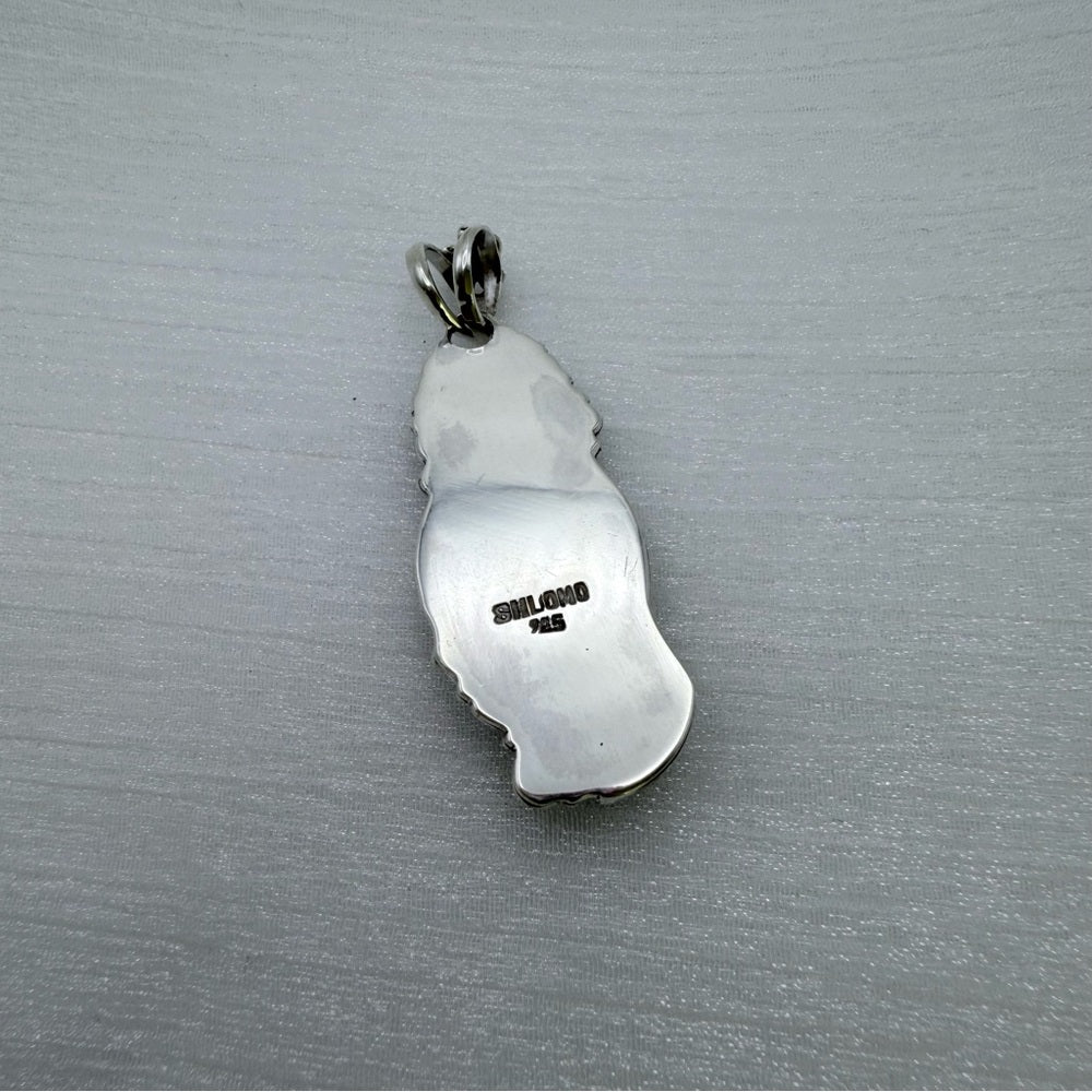 Amethyst Snake Pendant