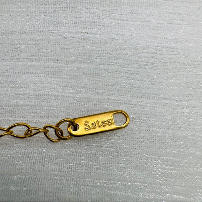 Gold Stainless Steel Snail Chain Necklace