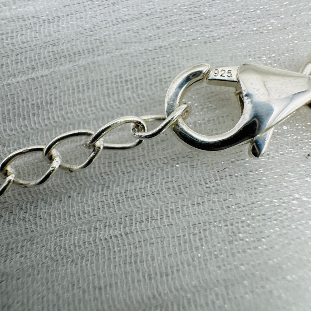 S925 Larimar String Necklace