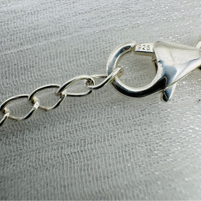 S925 Larimar String Necklace