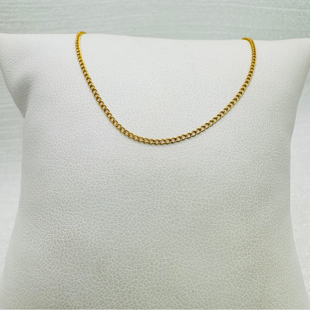 14k Gold Filled Dainty Chain Necklace