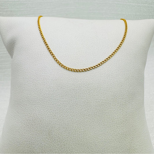 14k Gold Filled Dainty Chain Necklace