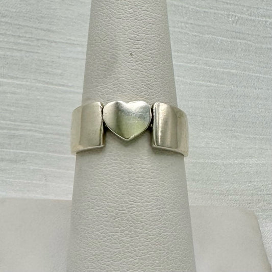 S925 Heart Ring