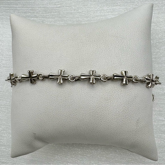 S925 Cross Chain Bracelet