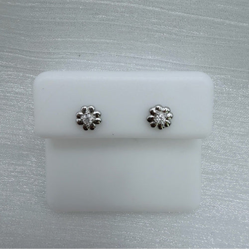 0.2 CT x 2 Moissanite Four Leaf Clover Stud Earrings