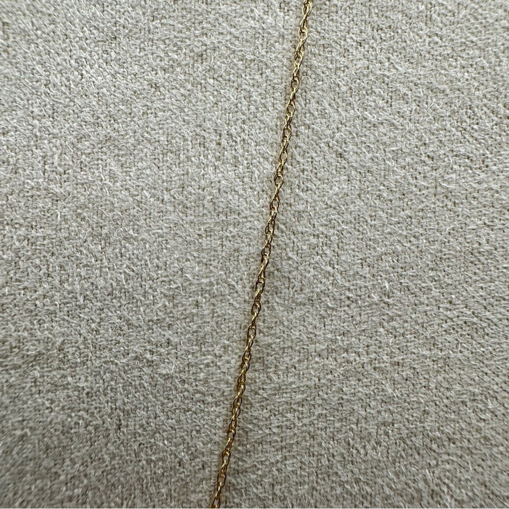 Solid 10k Gold Micro Singapore Chain Necklace