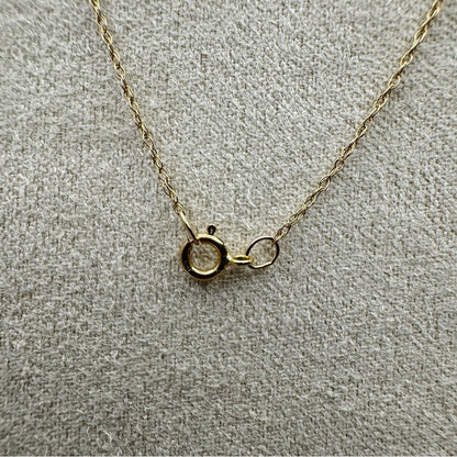 Solid 10k Gold Micro Singapore Chain Necklace