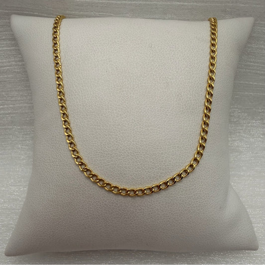 Solid Gold 10K Curb Chain