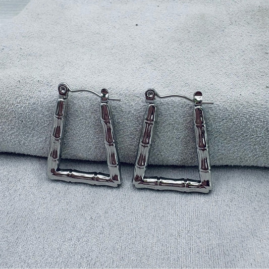 Bamboo Hoop (silver)