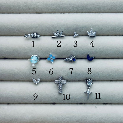 AAA CZ Pushback Earrings