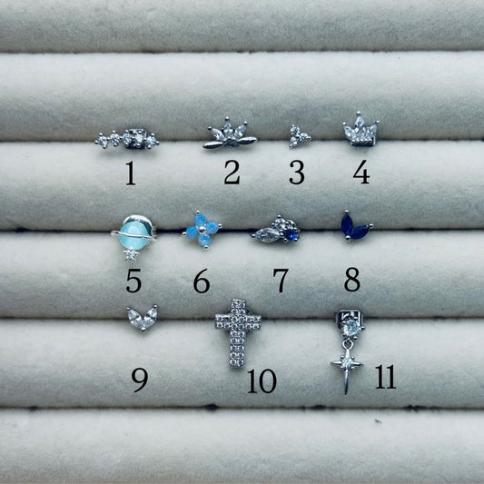 AAA CZ Pushback Earrings