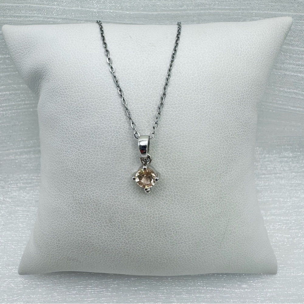 Morganite S925 Pendant
