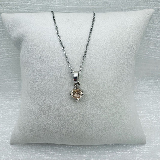 Morganite S925 Pendant