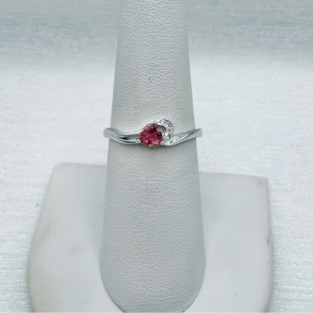 Pink Tourmaline S925 Ring