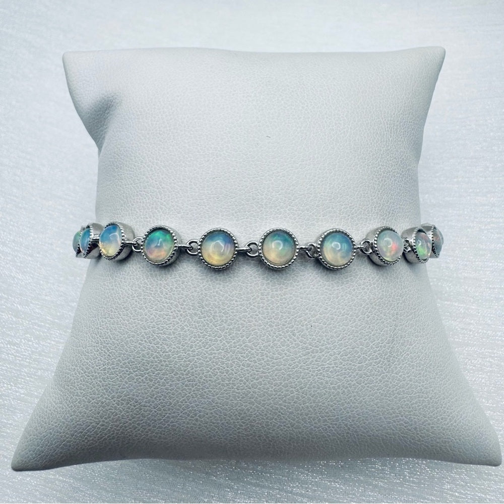 S925 Ethiopian Opal Bracelet