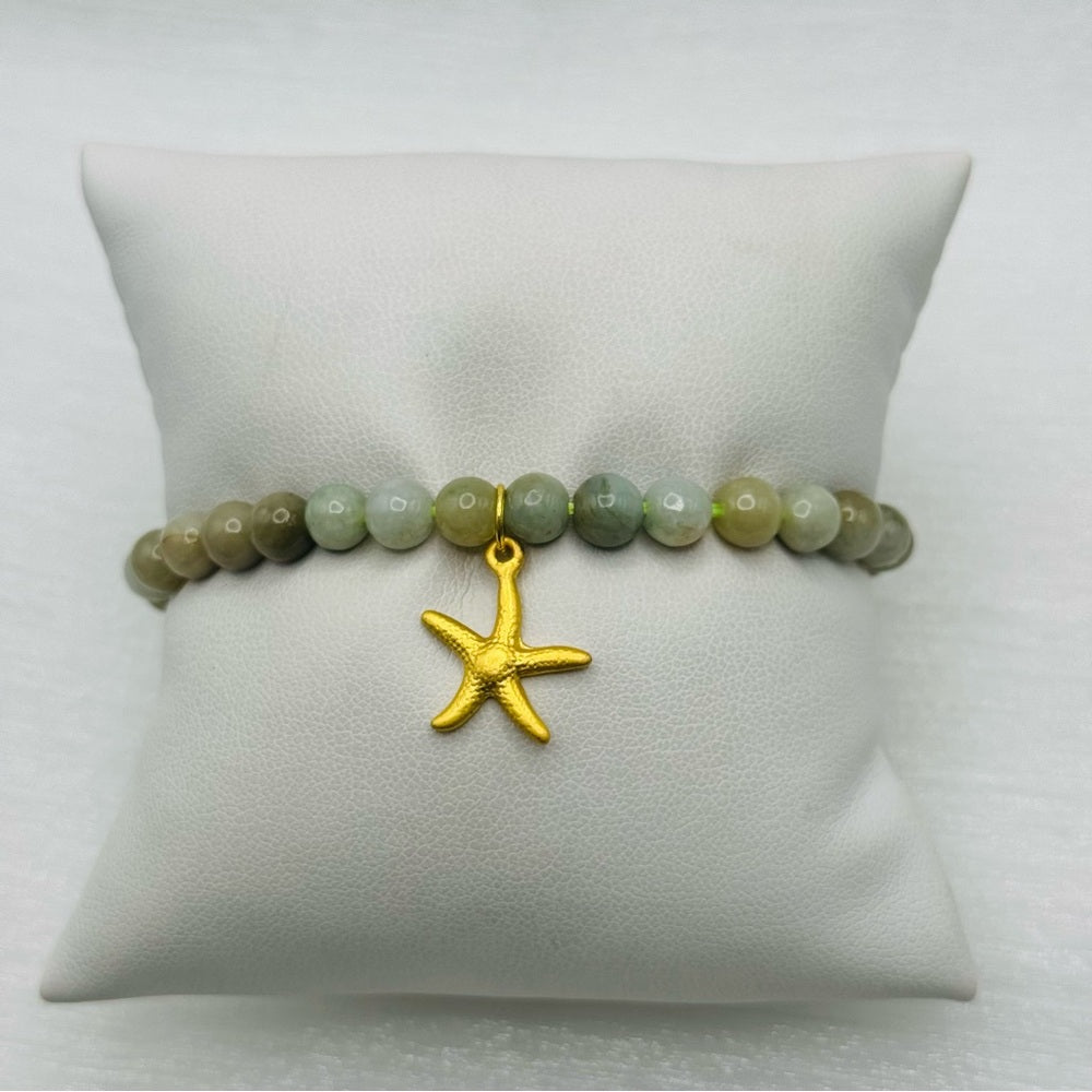 Jade Stretch Bracelet