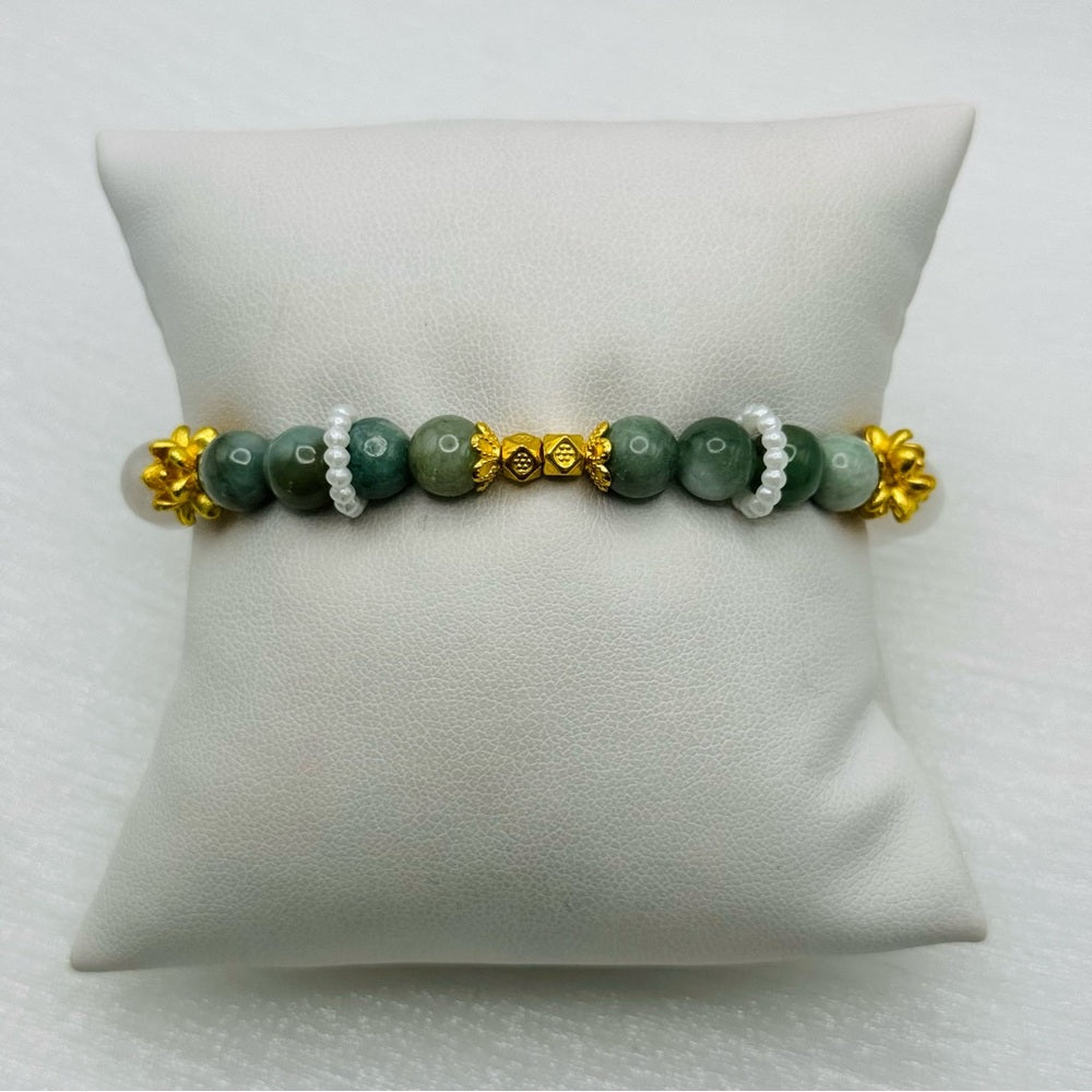 Jade Stretch Bracelet