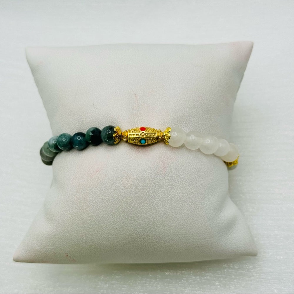 Jade Stretch Bracelet