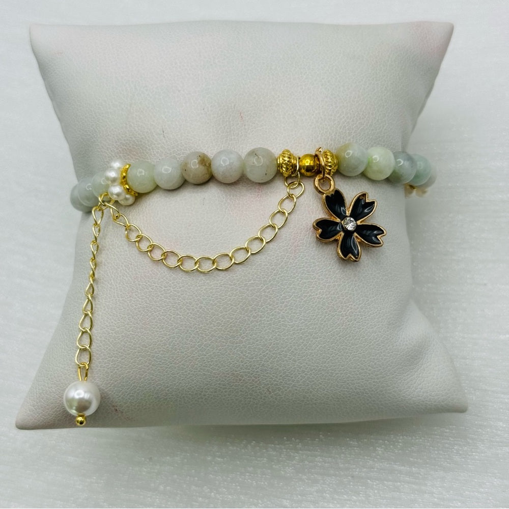 Jade Stretch Bracelet
