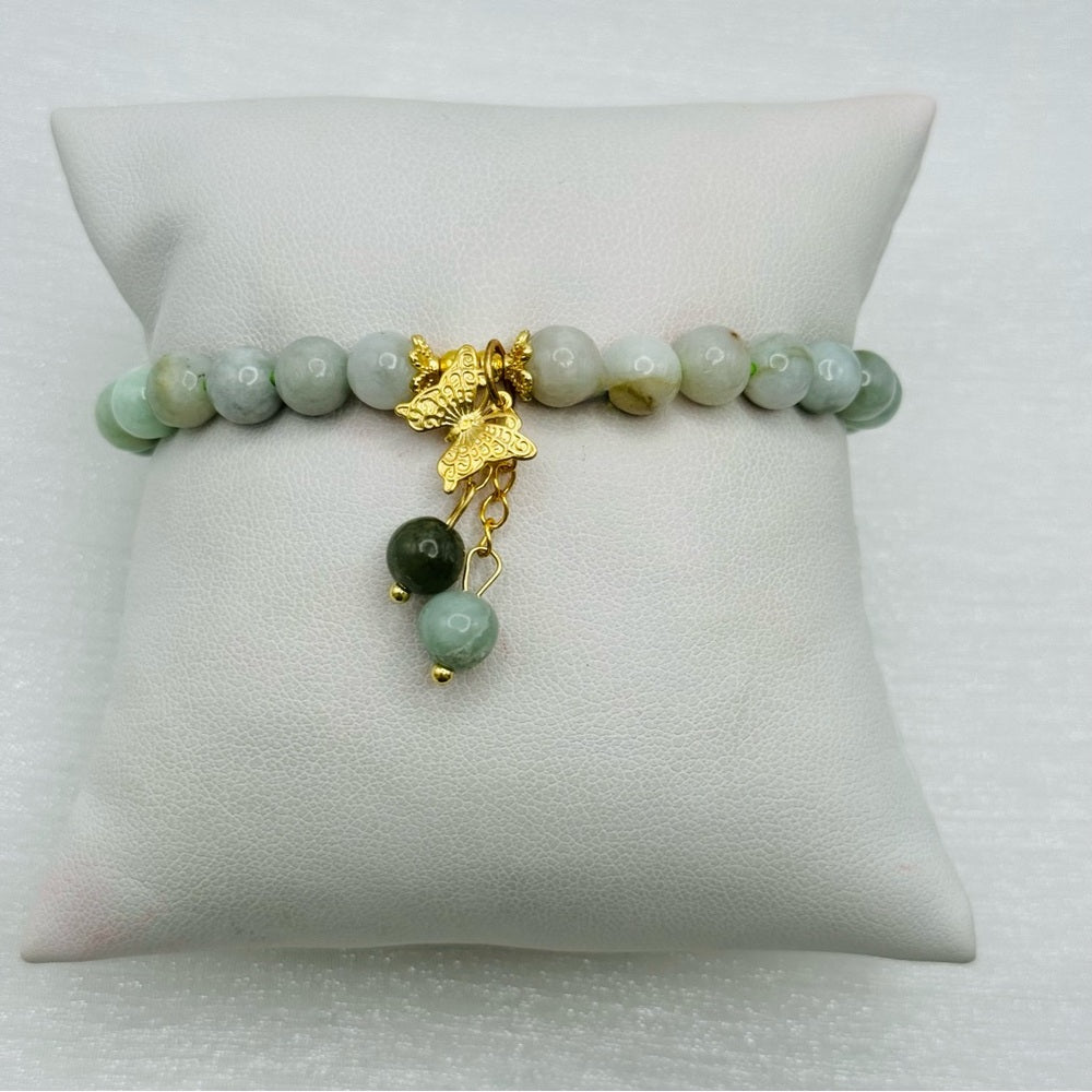 Jade Stretch Bracelet