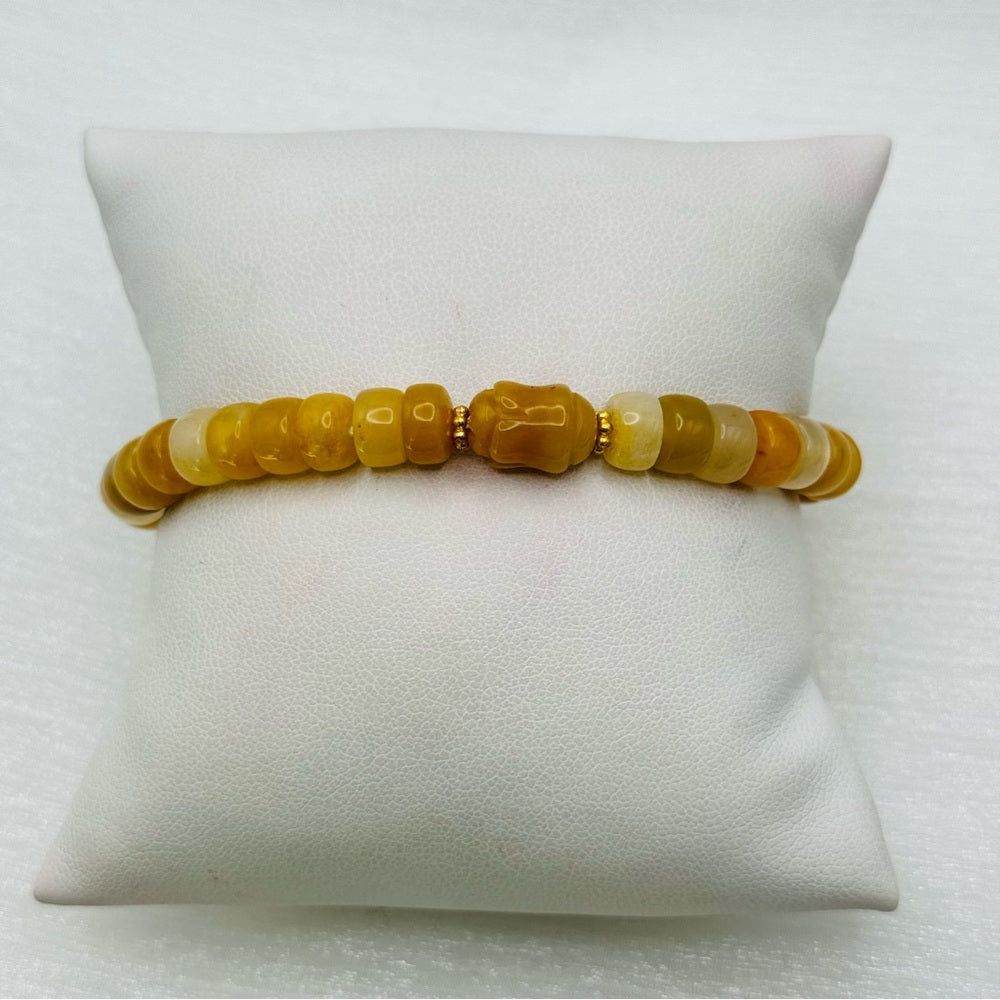 Jade Stretch Bracelet