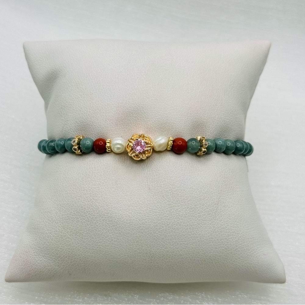 Jade Stretch Bracelet