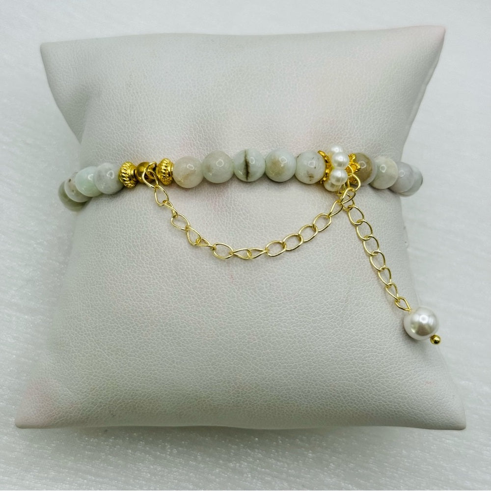 Jade Stretch Bracelet