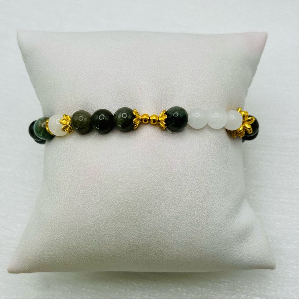 Jade Stretch Bracelet