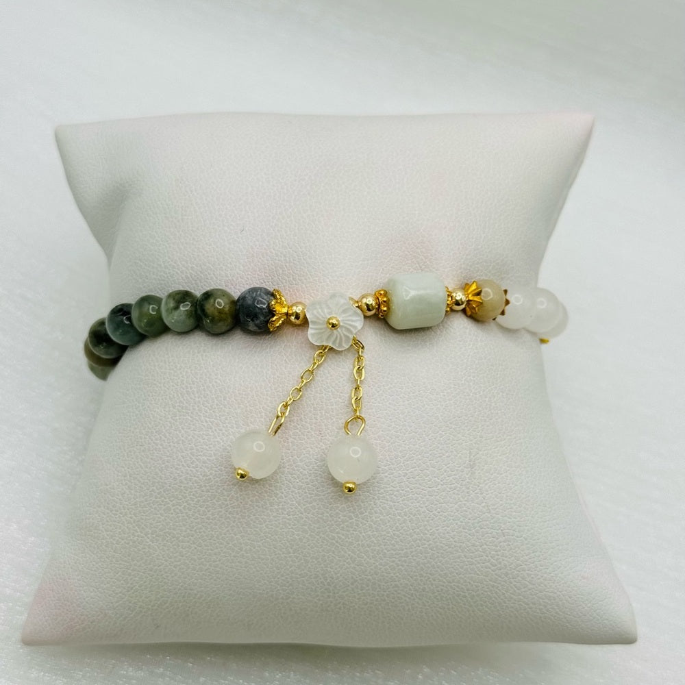 Jade Stretch Bracelet