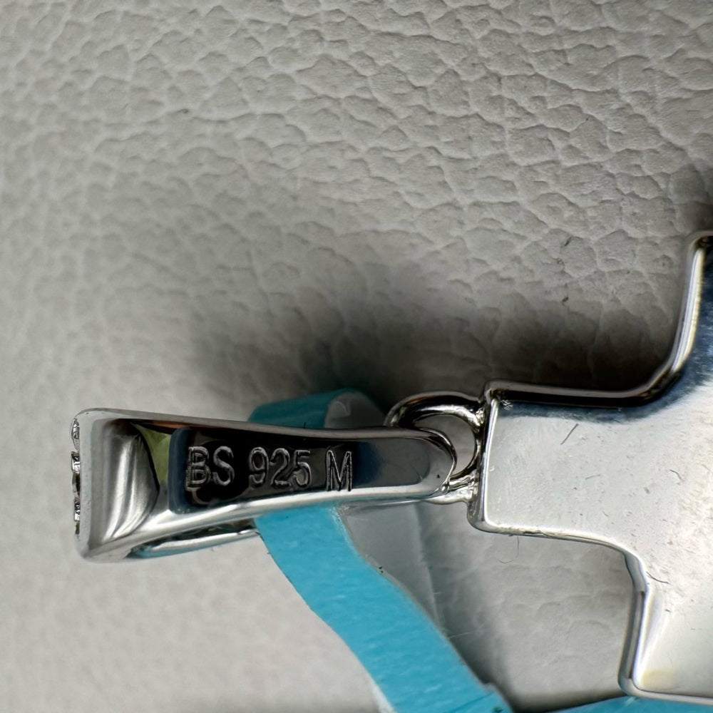 0.13 CT Moissanite Diamond Pavé Cross Pendant