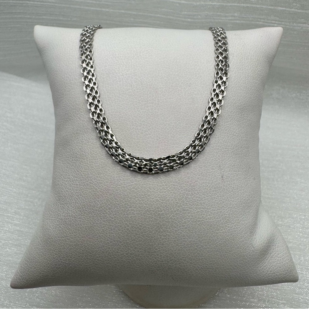 S925 Mesh Chain Necklace