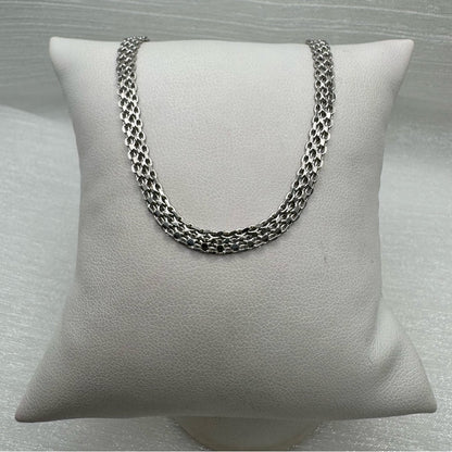 S925 Mesh Chain Necklace