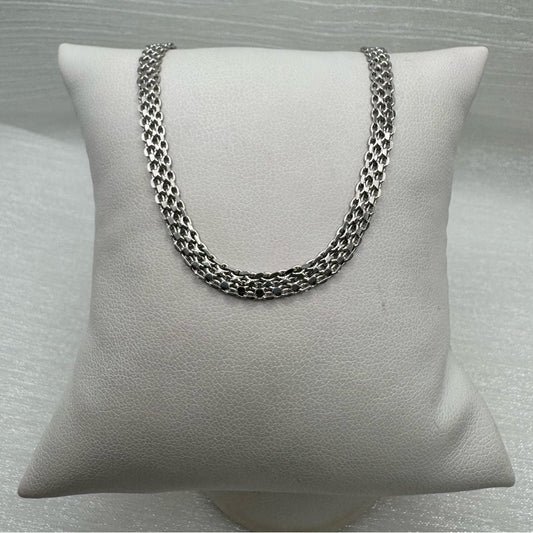 S925 Mesh Chain Necklace