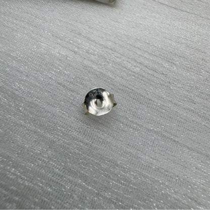 Purple Amethyst Oval S925 Stud Earrings