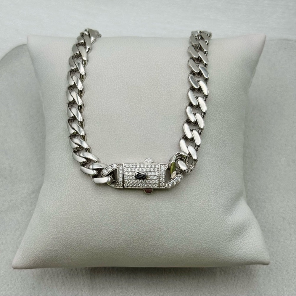 0.73 CT Moissanite Diamond Chain Necklace