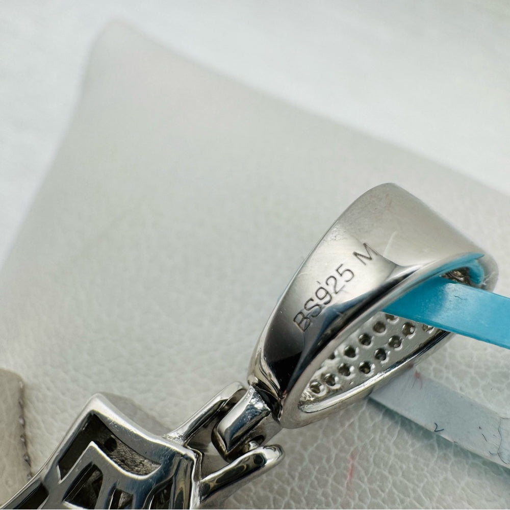 3.05 CT Moissanite Diamond Cross Pendant