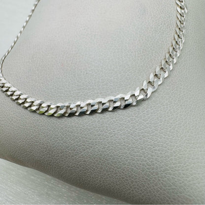 S925 Sterling Silver Cuban Link Bracelet