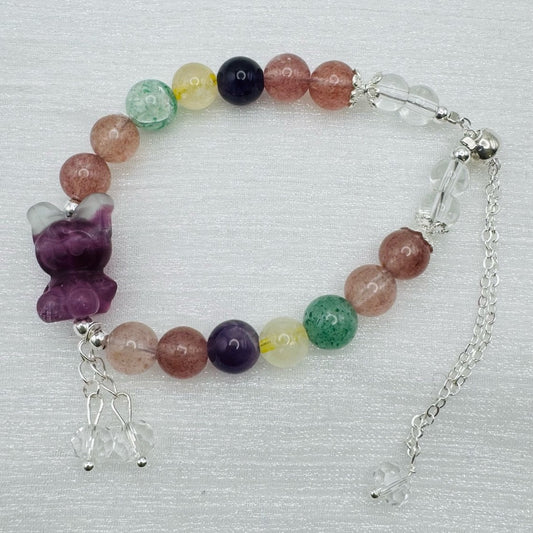 Fluorite Adjustable Bracelet