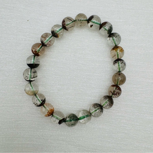 Garden Quartz Gemstone Stretchy Bracelet