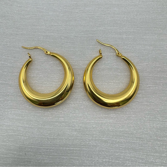 Chantel Hoop Earrings