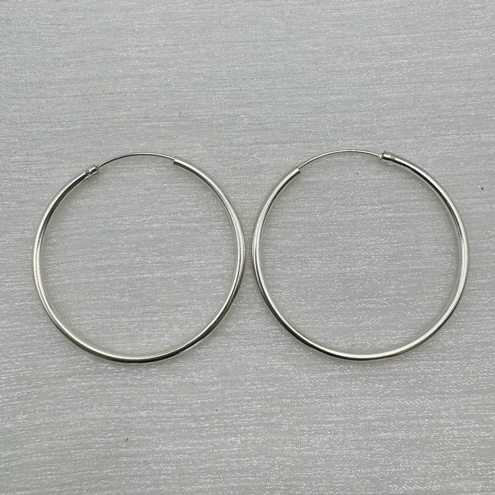 1.5” | Jane Silver Hoop
