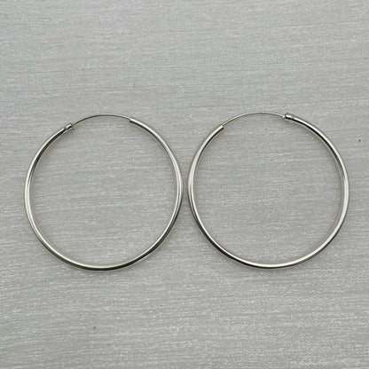 1.5” | Jane Silver Hoop