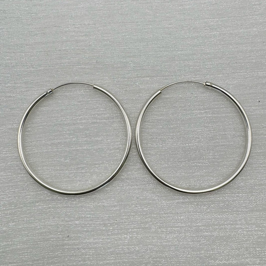 1.5” | Jane Silver Hoop