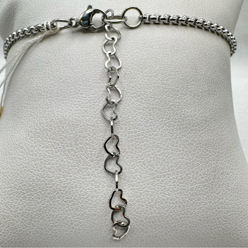 Natural Freshwater Pearl Silver Bracelet