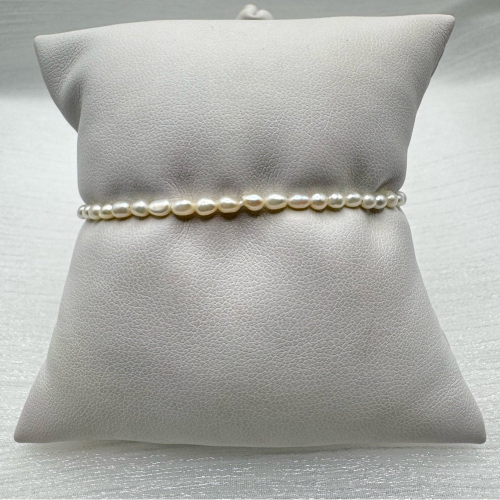 Natural Freshwater Pearl Rice Bracelet