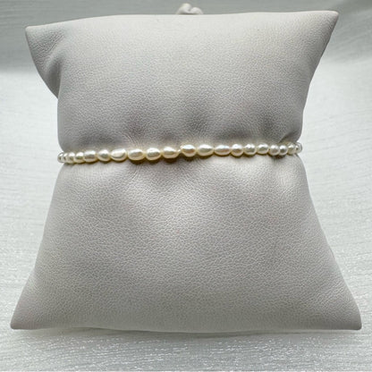 Natural Freshwater Pearl Rice Bracelet
