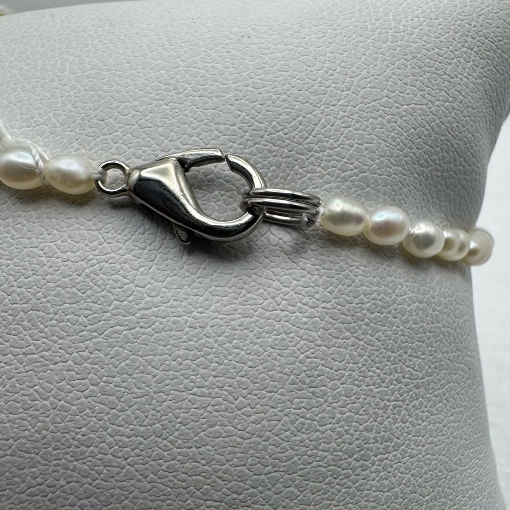 Natural Freshwater Pearl Rice Bracelet